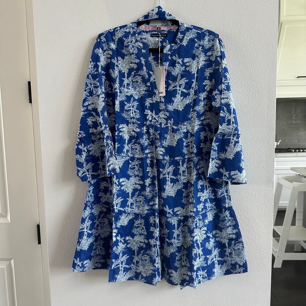 LOLA AUSTRALIA Morocco Palm Mini Dress New Small